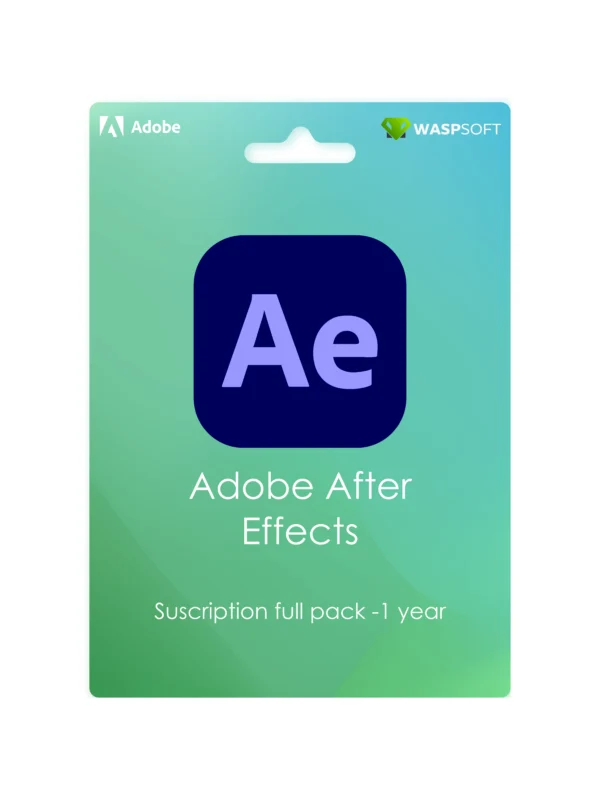 Adobe After Effects Subscription – Full Pack (1 Year)