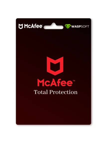 McAfee total protection waspssoft – 1 Year